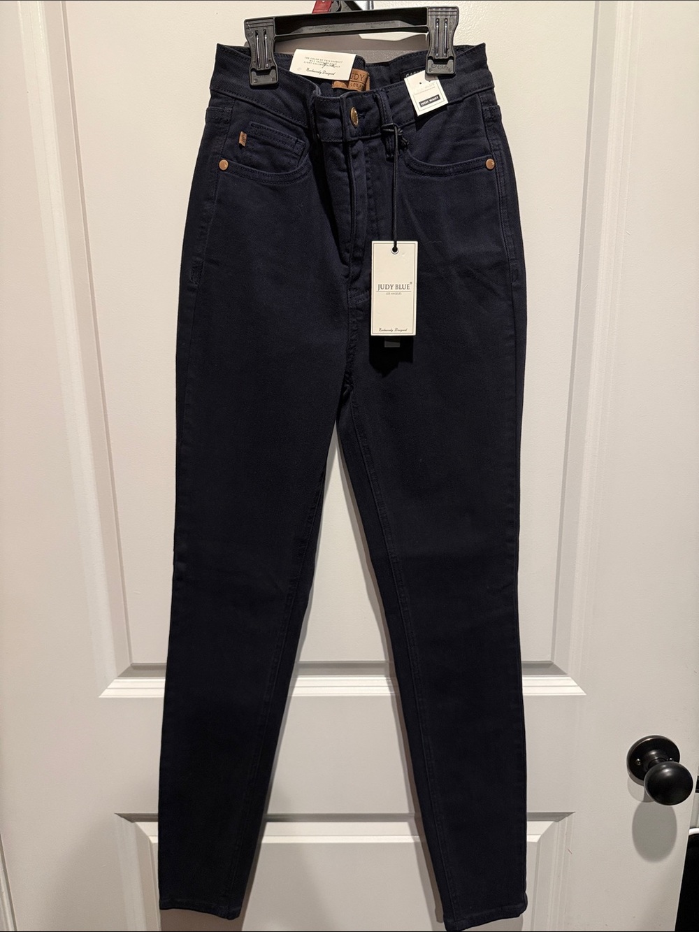 Judy Blue High-Rise Skinny Jeans - Black
